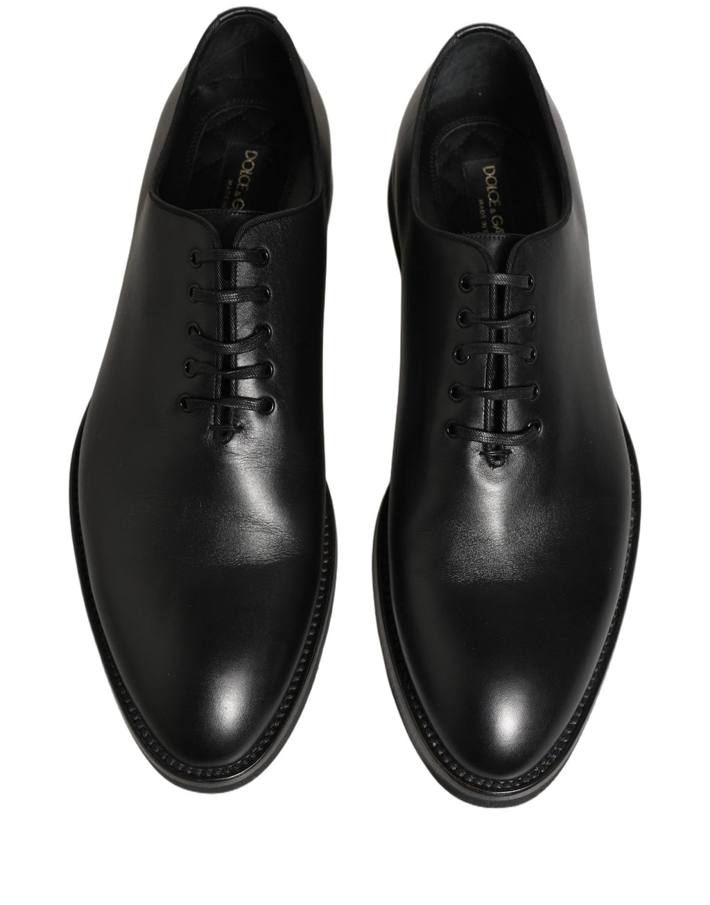 Black Leather Men Oxford Dress Formal Shoes