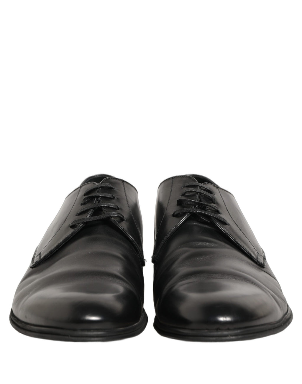 Black Leather Men Derby Dress Formal Shoes