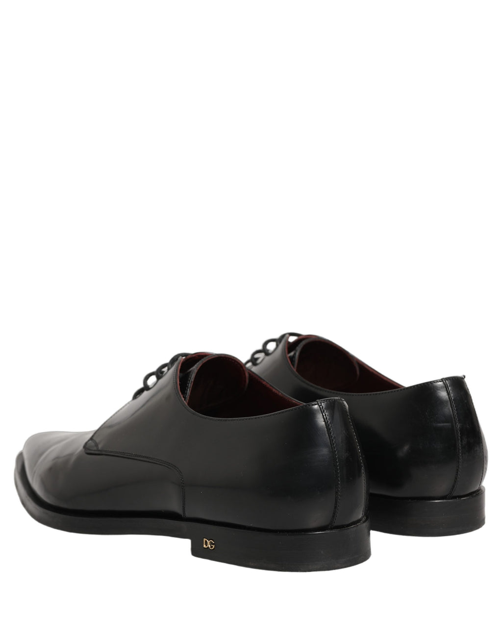 Black Leather Men Derby Dress Formal Shoes