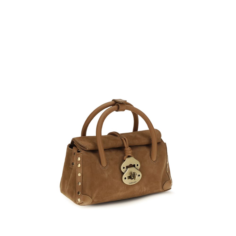 Brown Calf Leather Bos Taurus Handbag