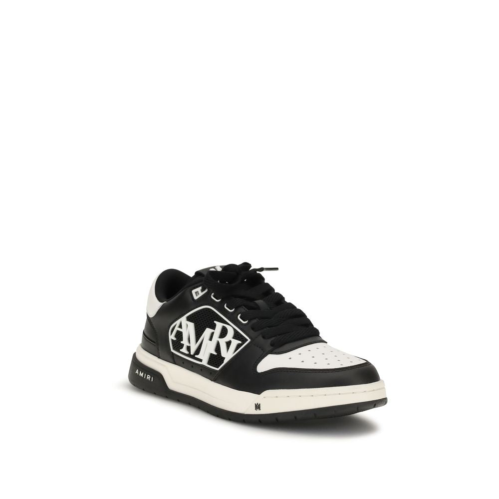 Black Calf Leather Bos Taurus Low Top Sneakers
