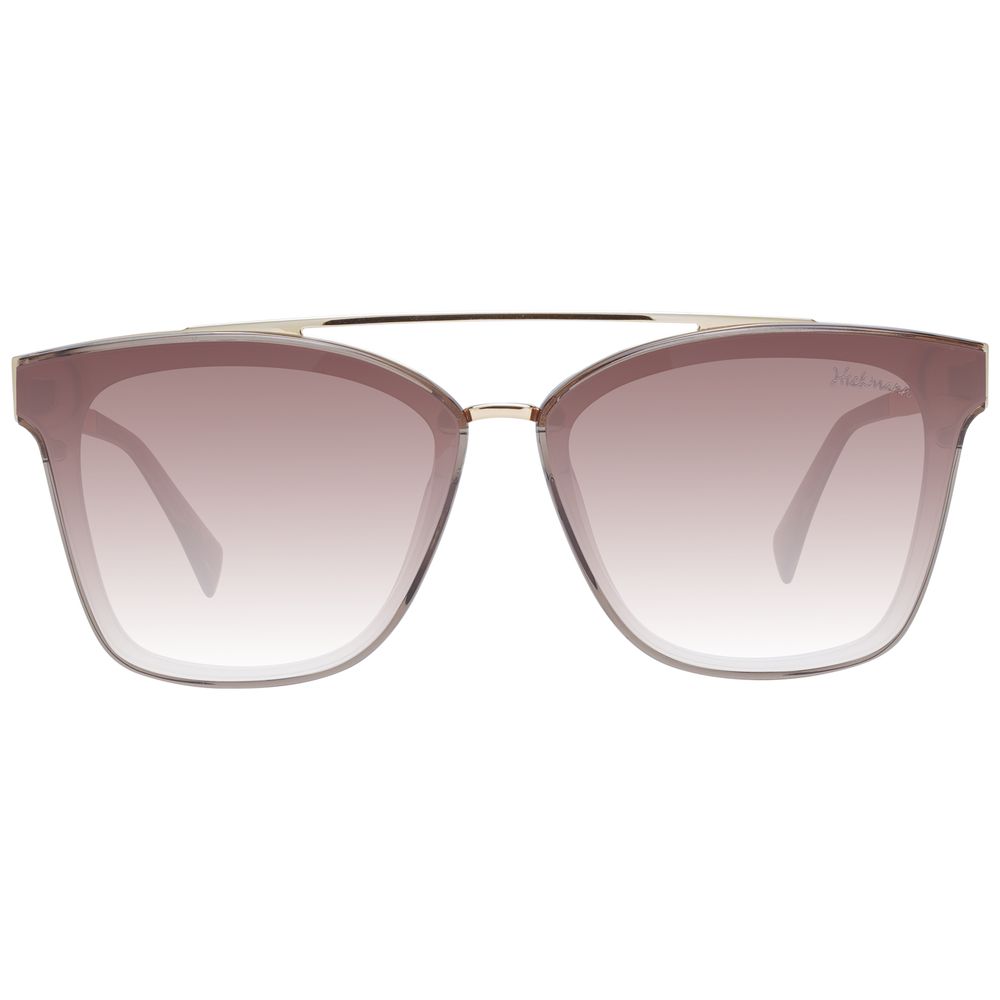 Brown Metal Sunglasses