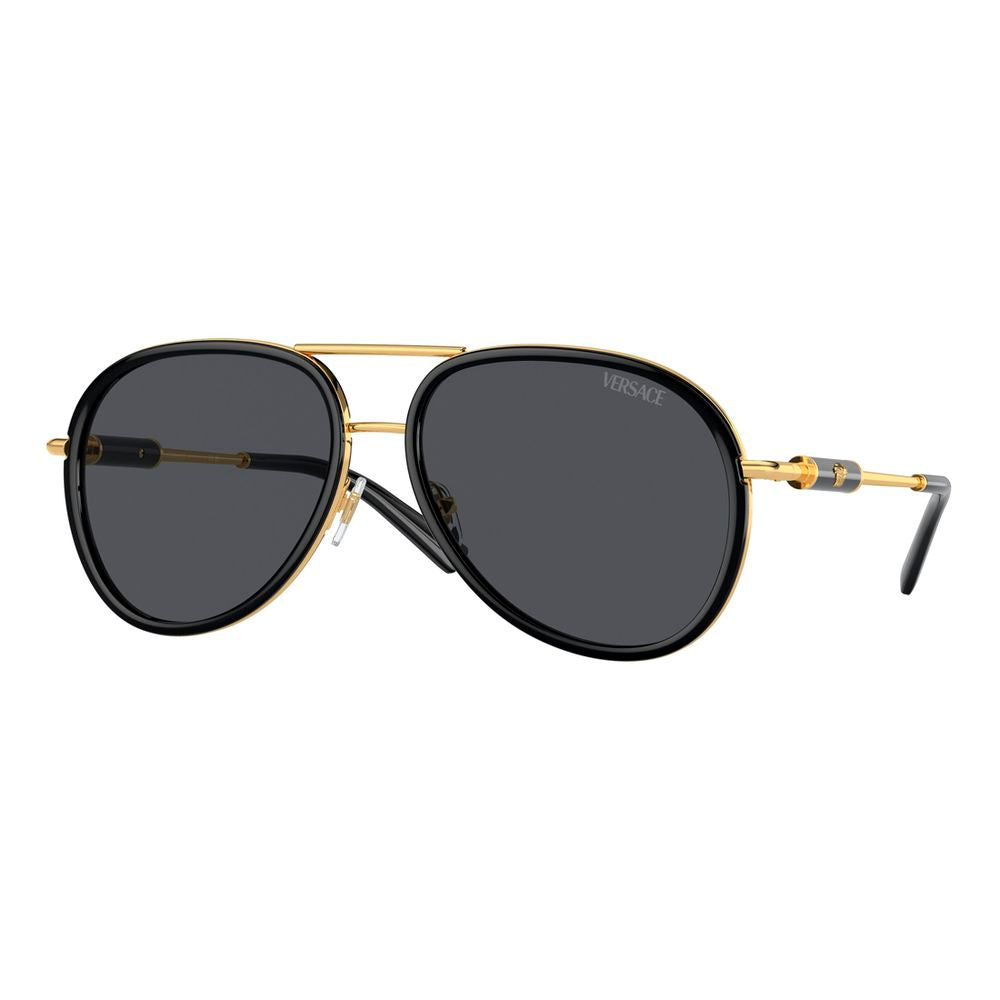 Black Metal Sunglasses