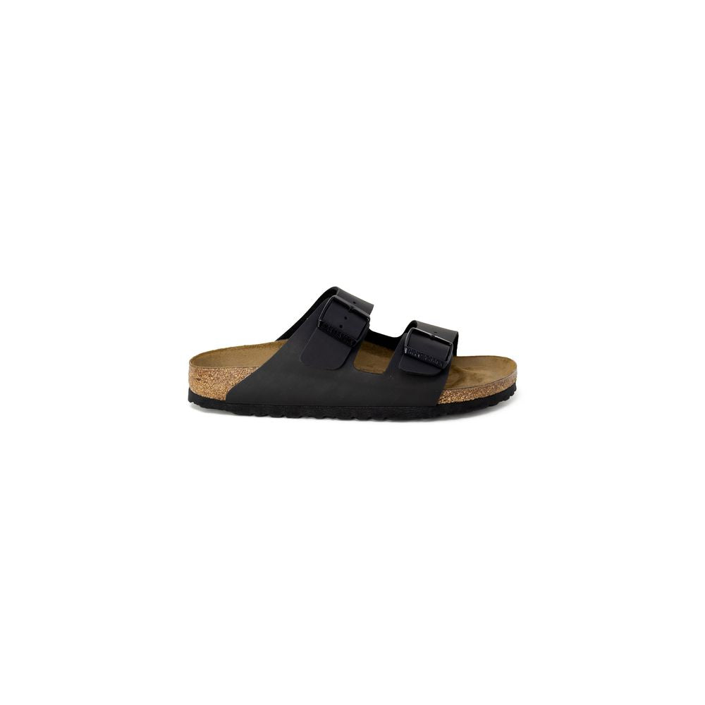 Black Synthetic Slippers