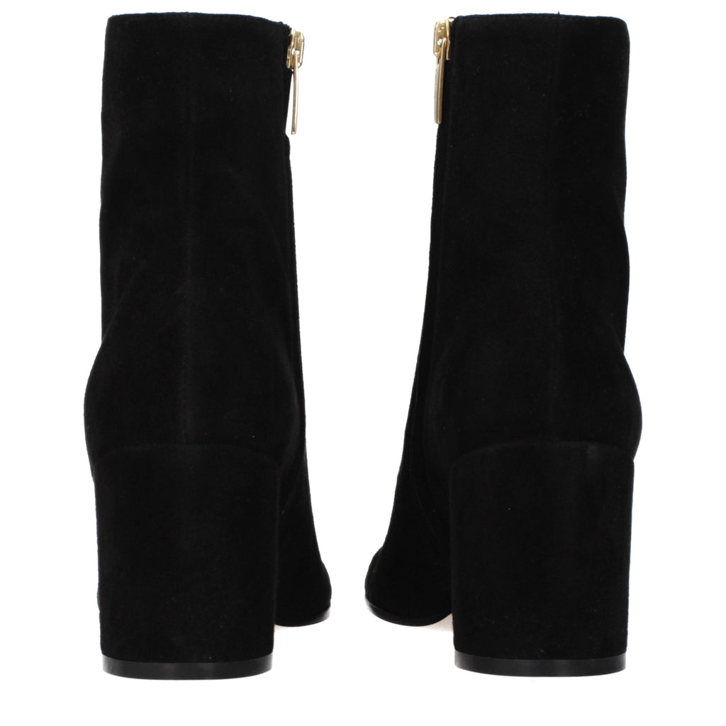Black Leather Ankle Boots