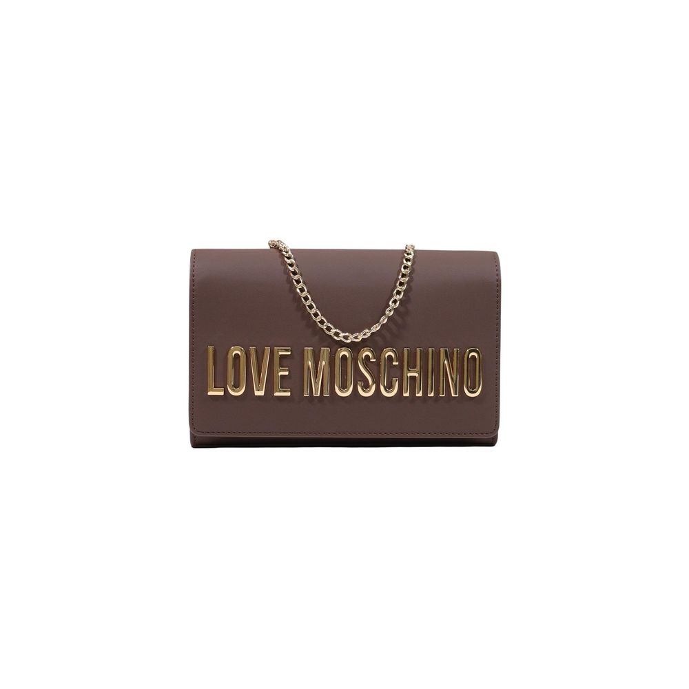 Brown Polyethylene Handbag