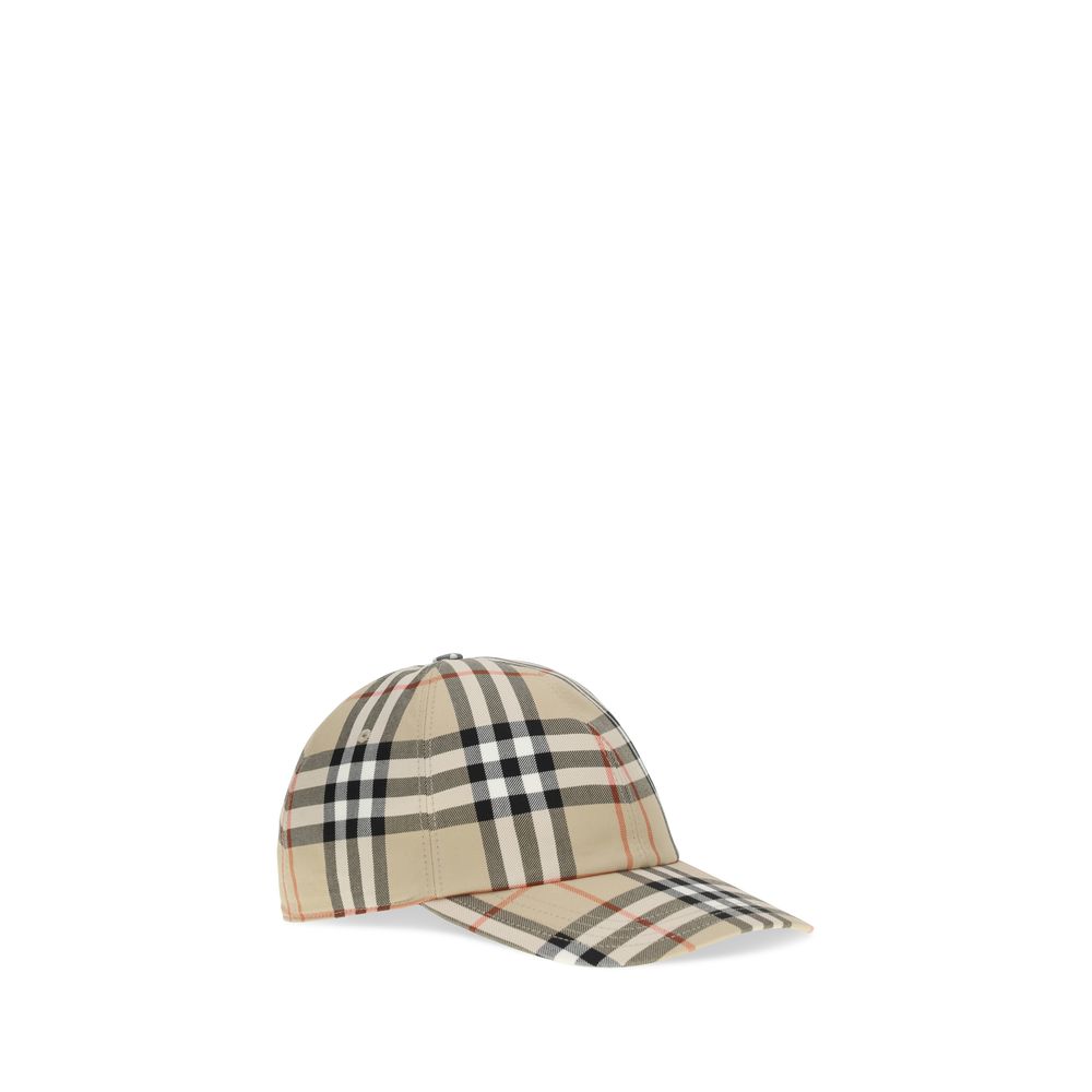Beige Cotton Cap (Baseball Hat)