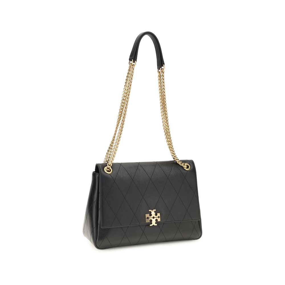 Black Calf Leather Bos Taurus Shoulder Bag