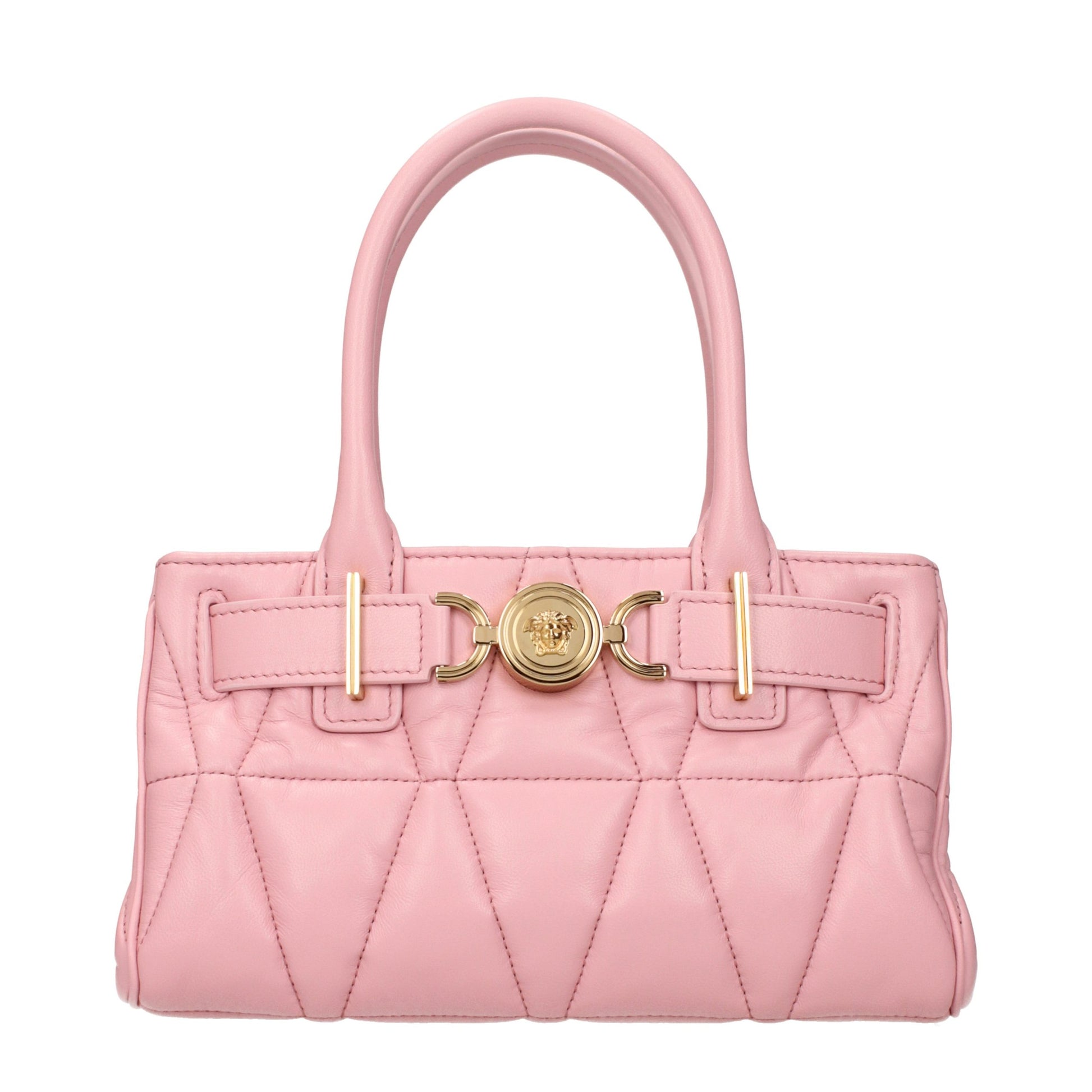 Pink Leather Handbag