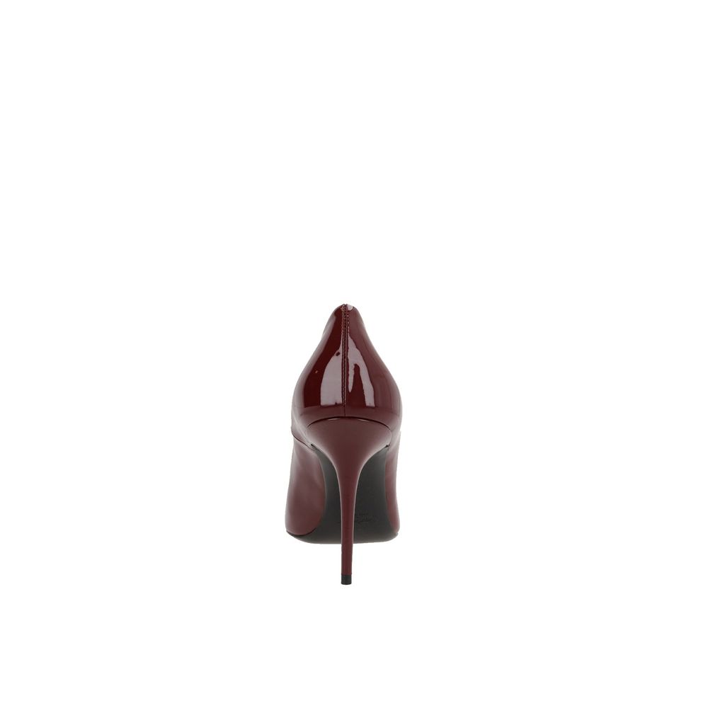 Multicolor Calfskin Platform Pumps