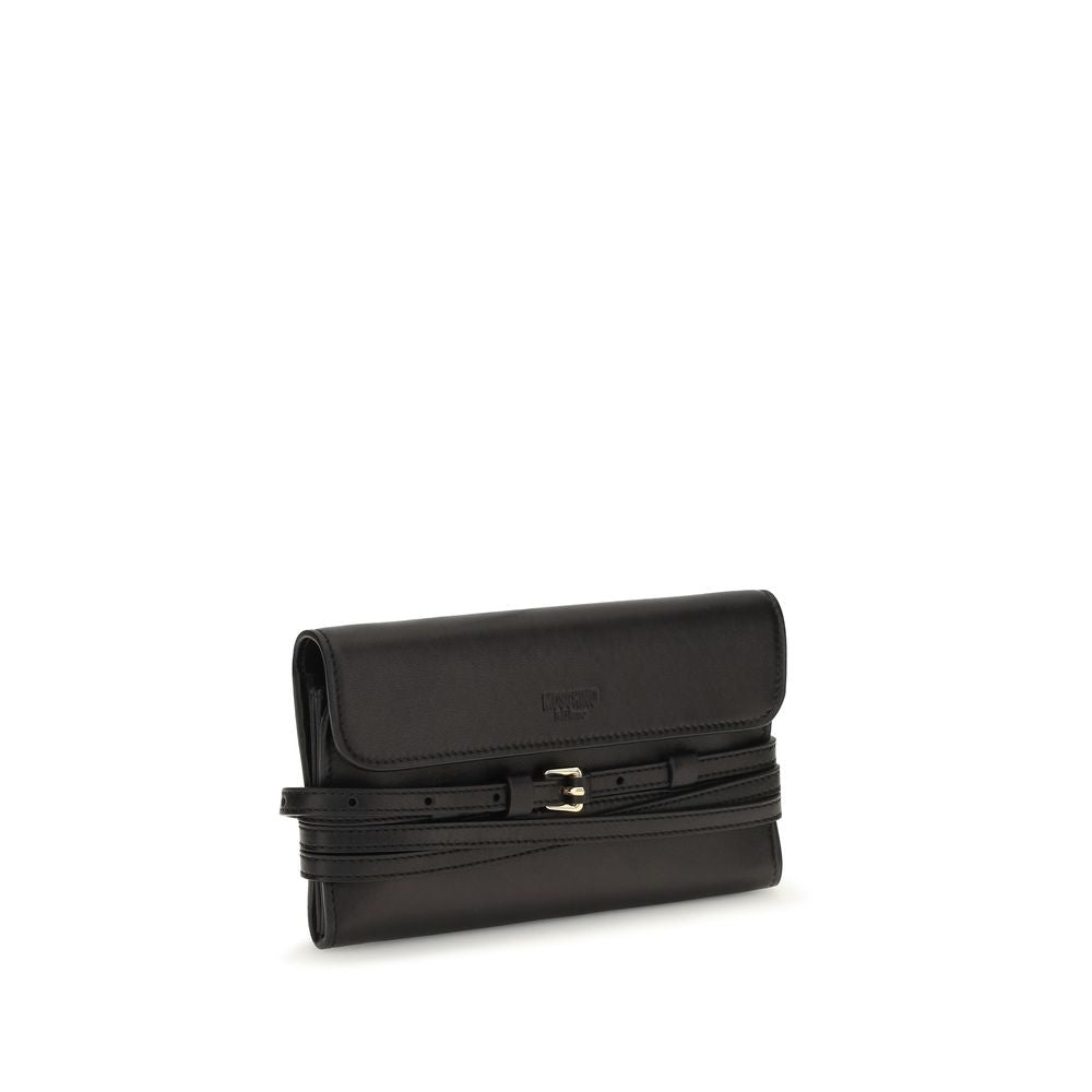 Black Goatskin Shoulder Bag