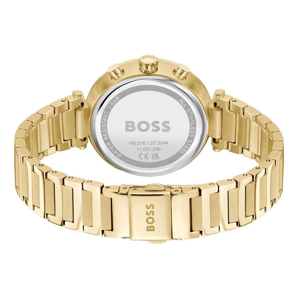 Gold Stainless Steel Dress Watch
