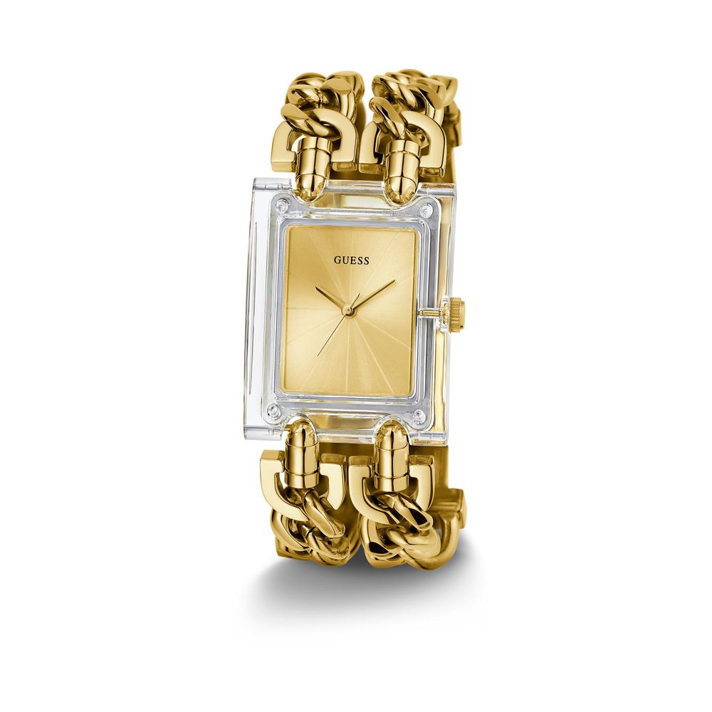 Gold Stainless Steel Bracelet Watch