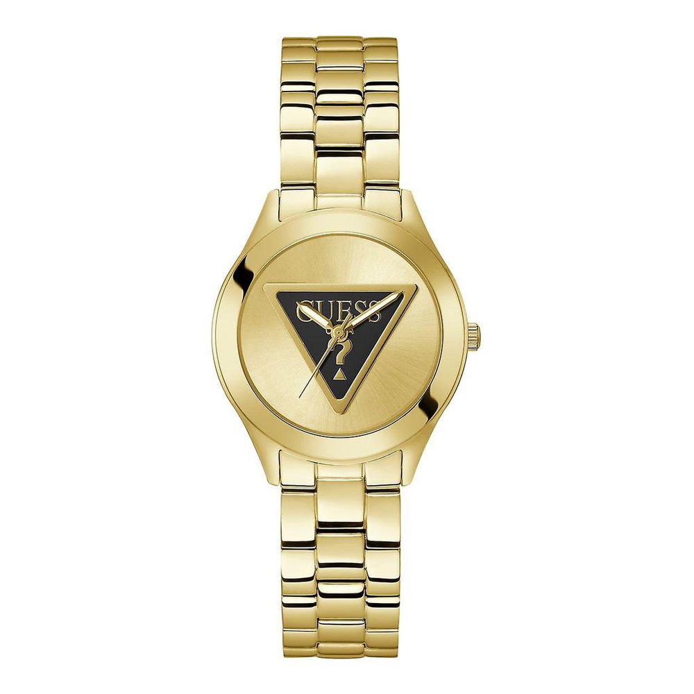 Gold Stainless Steel Dress Watch