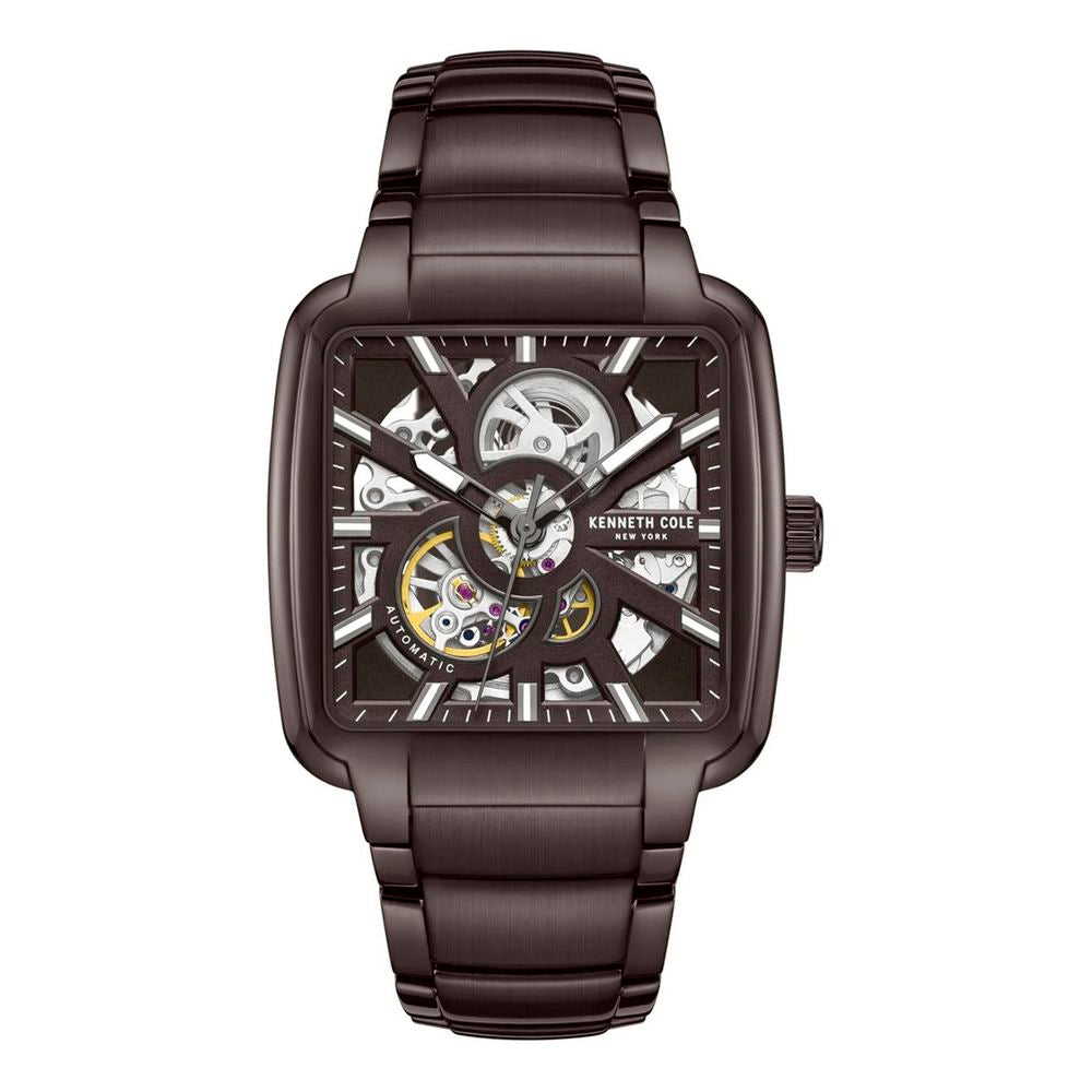 Brown Stainless Steel Dress Watch