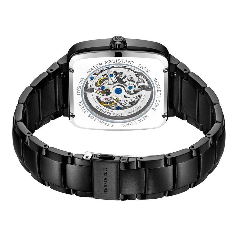 Black Stainless Steel Dress Watch