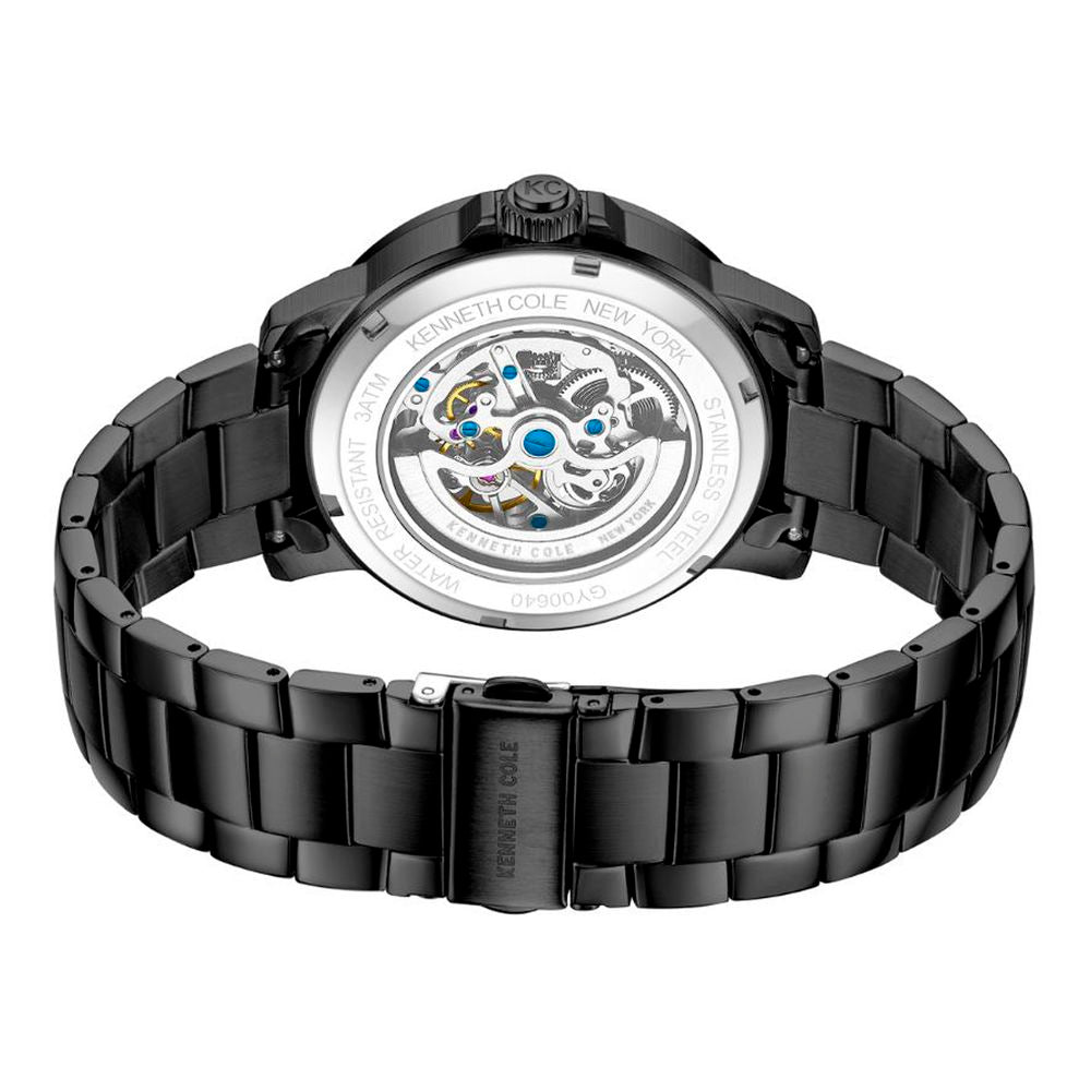 Gray Stainless Steel Dress Watch