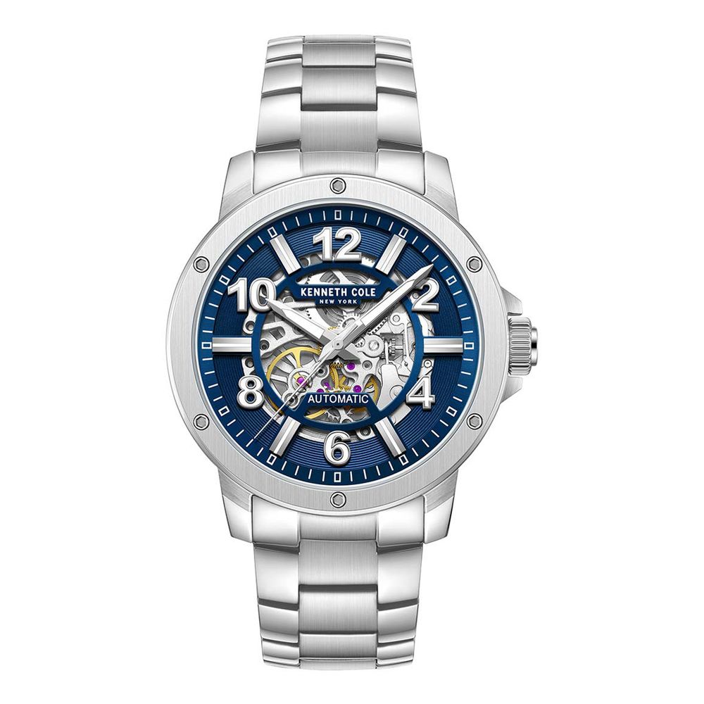 Gray Stainless Steel Dress Watch