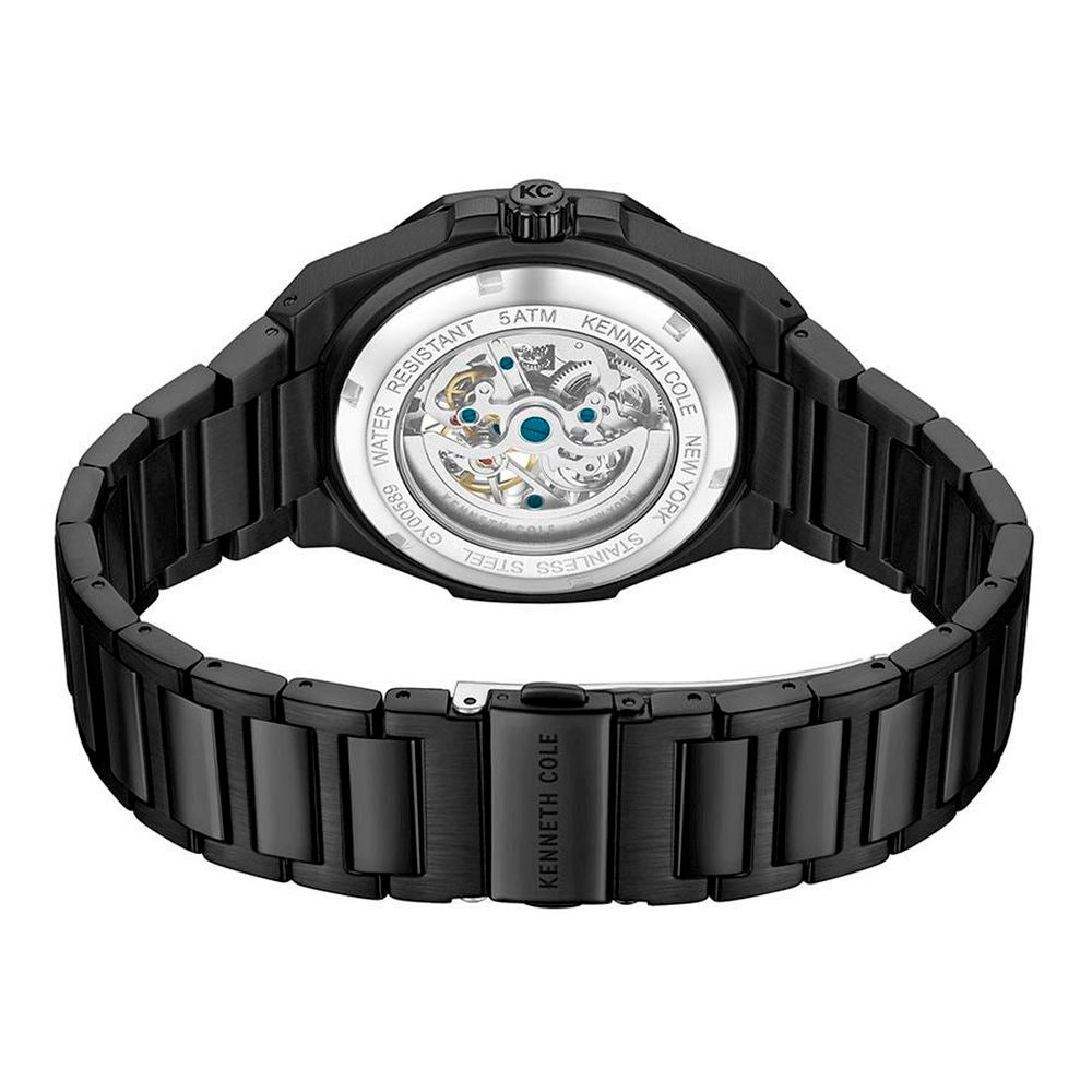 Black Stainless Steel Dress Watch