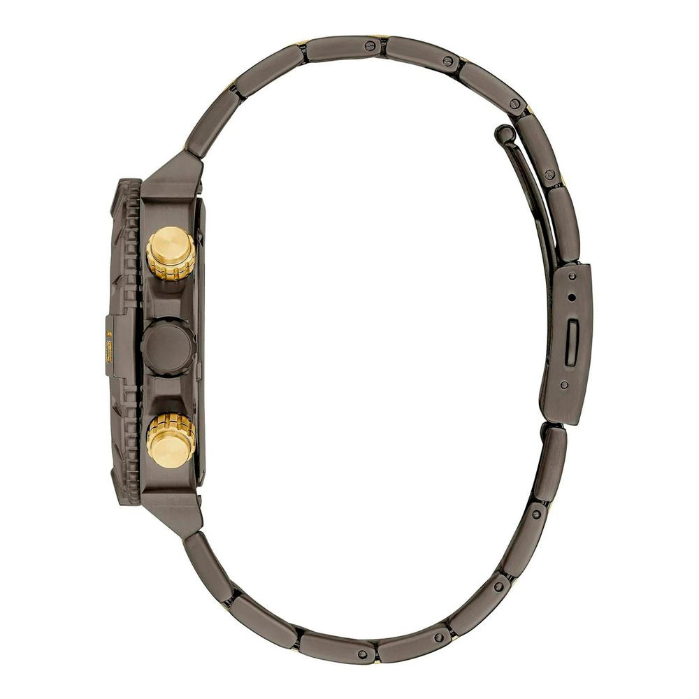 Gray Stainless Steel Dress Watch
