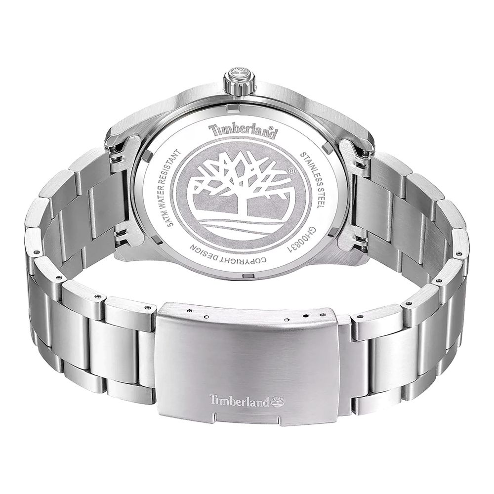 Gray Stainless Steel Dress Watch