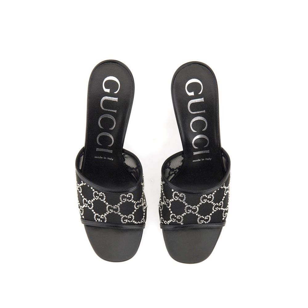 Black Polyamide Mules
