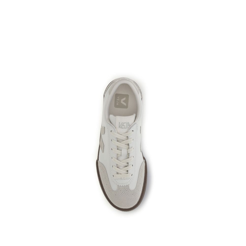 White Calf Leather Bos Taurus Sneakers