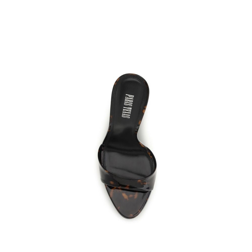 Black Calf Leather Bos Taurus Mules