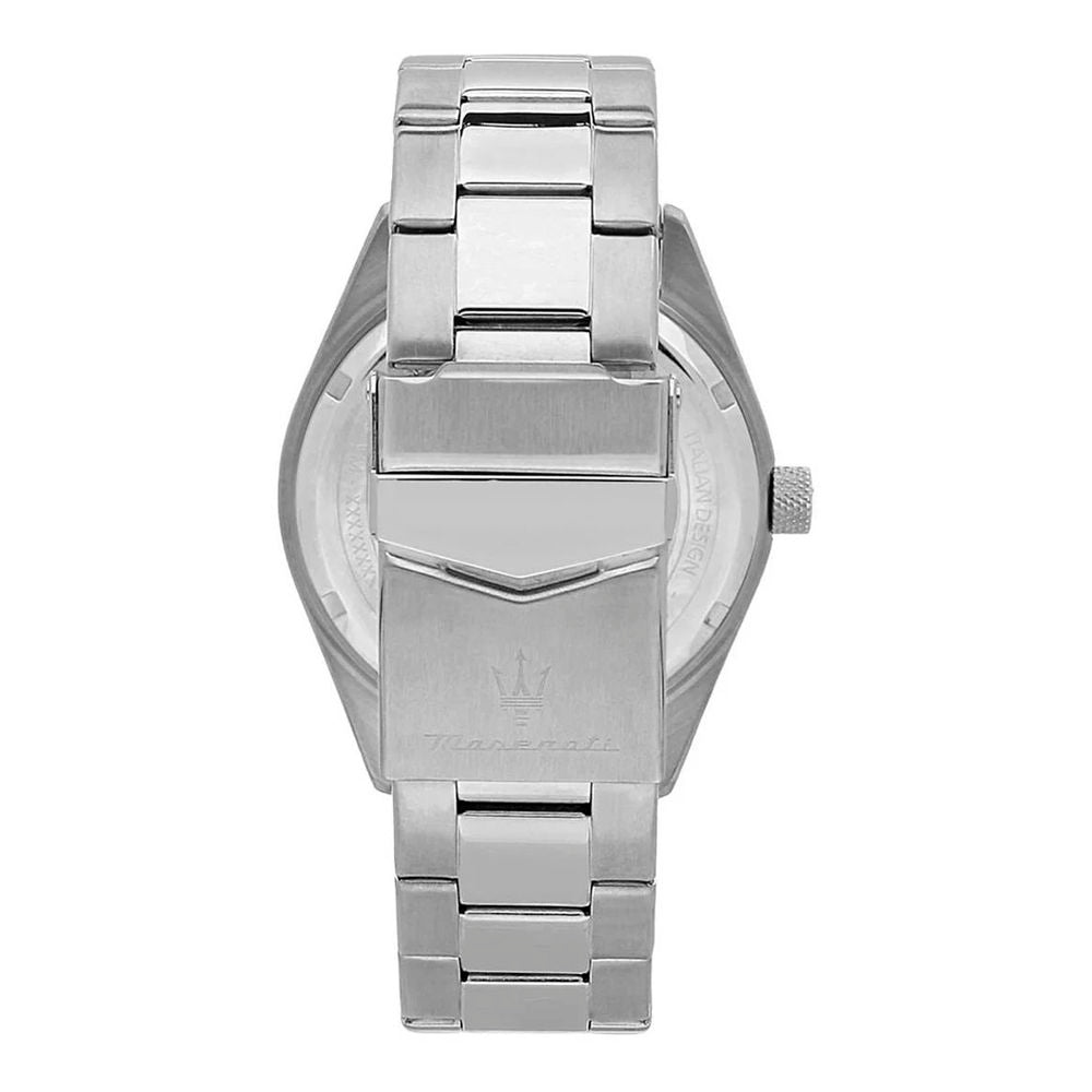 Gray Stainless Steel Dress Watch
