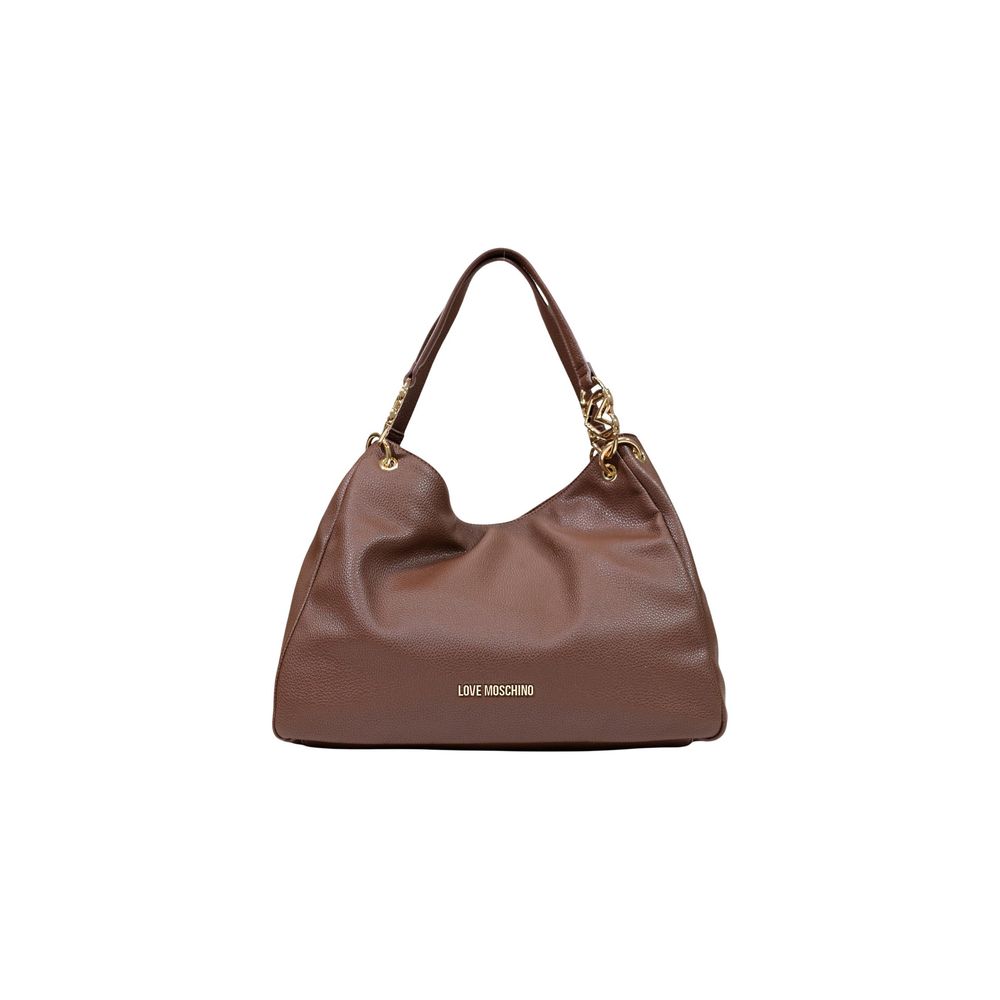 Brown Polyethylene Handbag