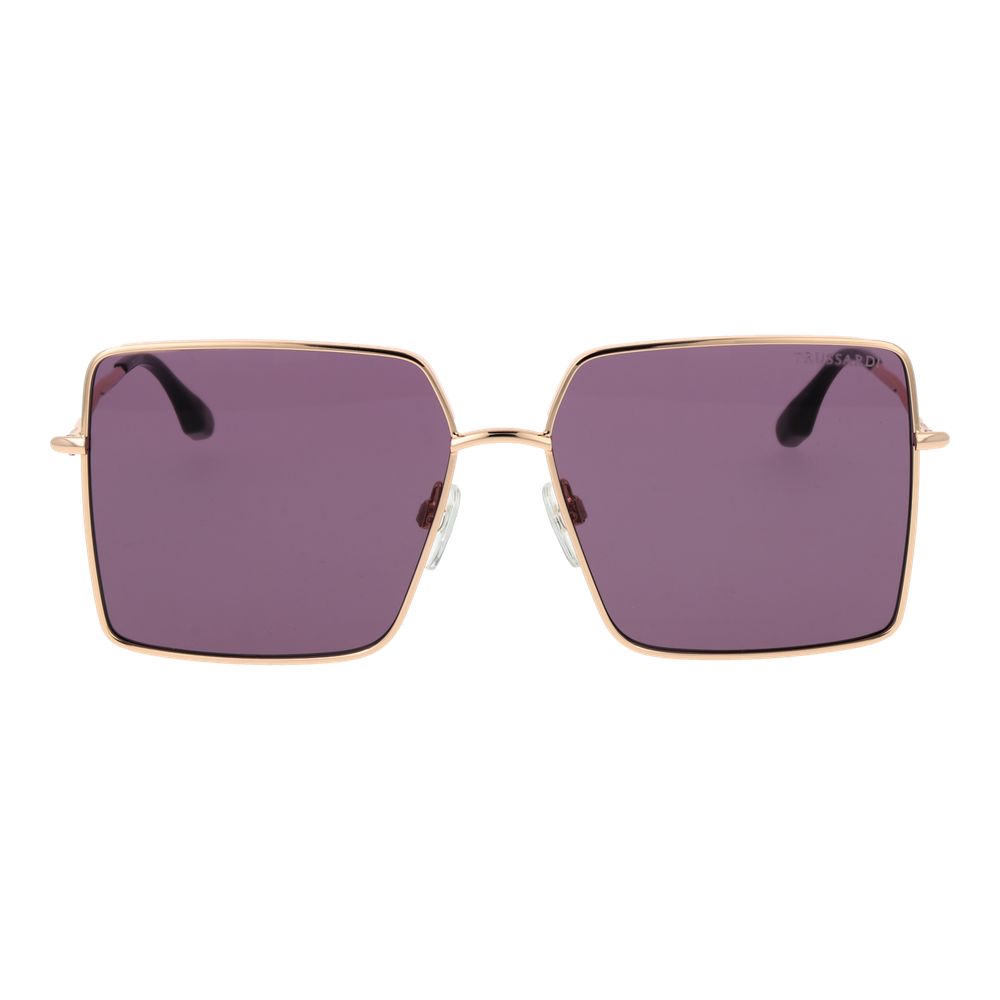 Gold Stainless Steel Sunglasses