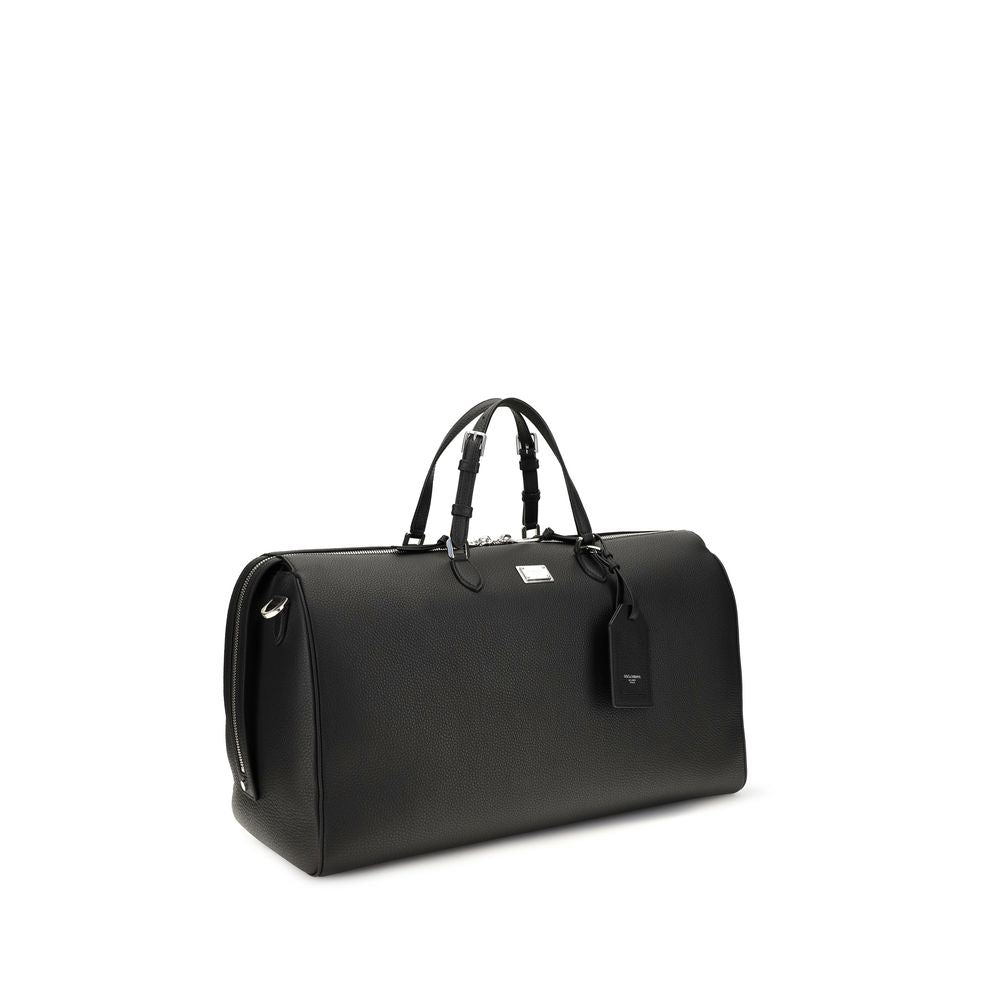 Black Calf Leather Bos Taurus Briefcase