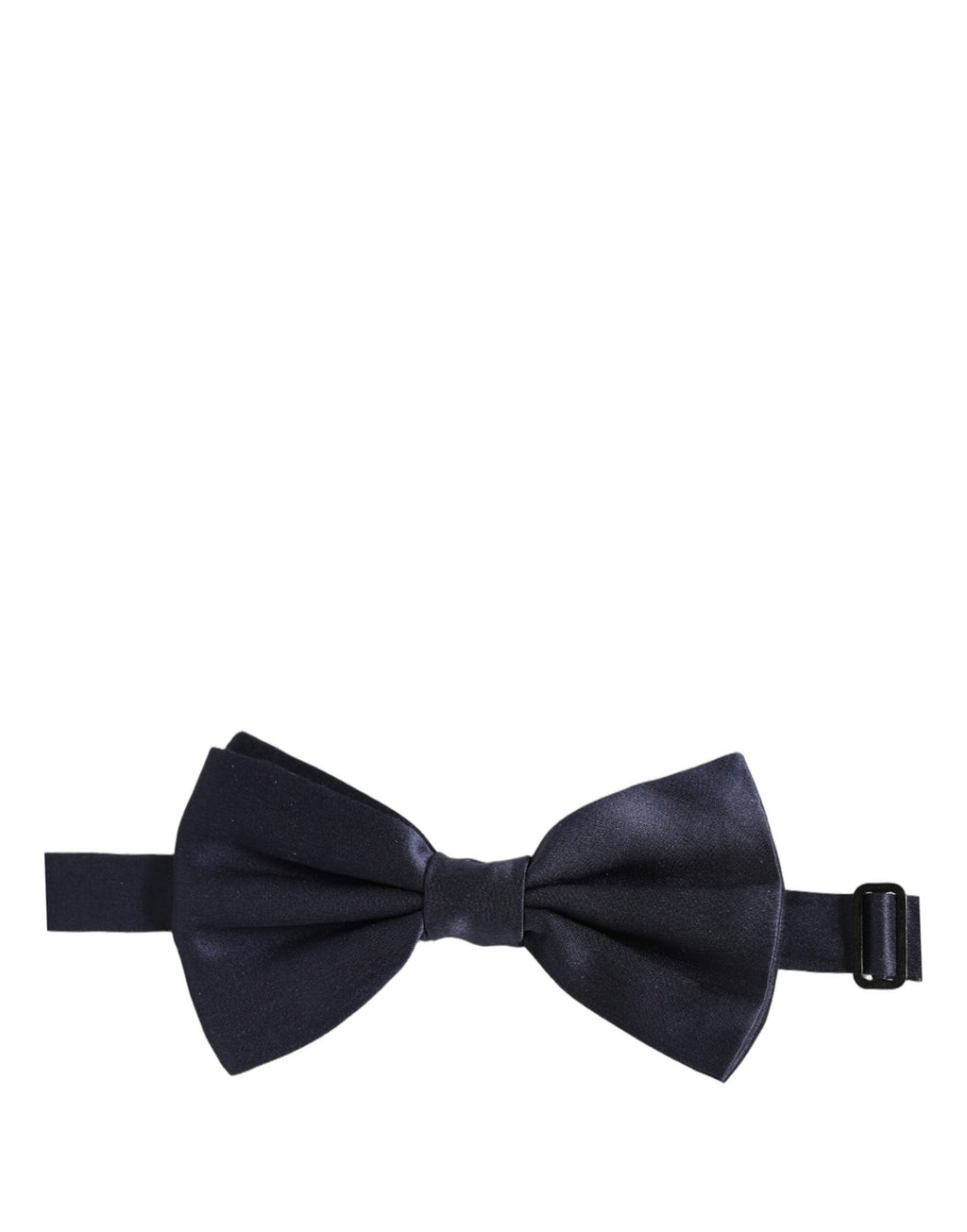 Dark Blue 100% Silk Adjustable Neck Papillon Bow Tie