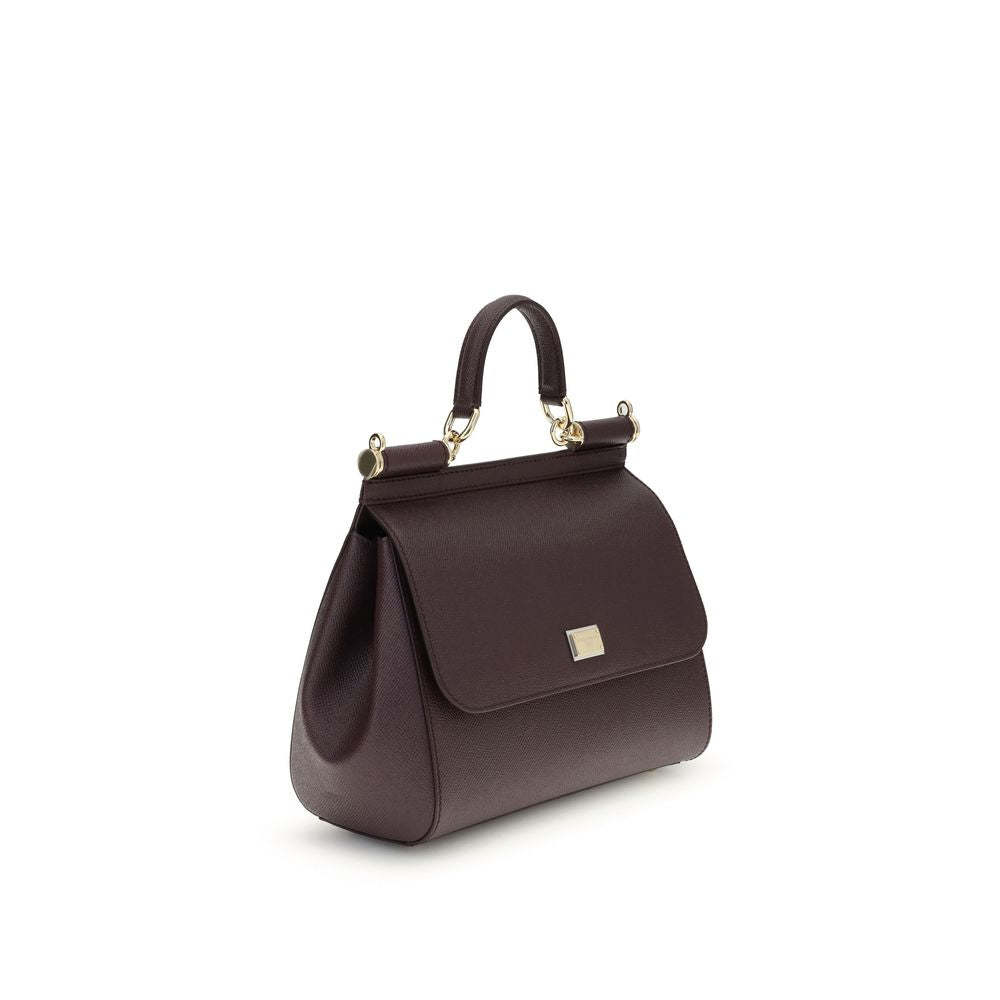 Bordeaux Calf Leather Bos Taurus Handbag