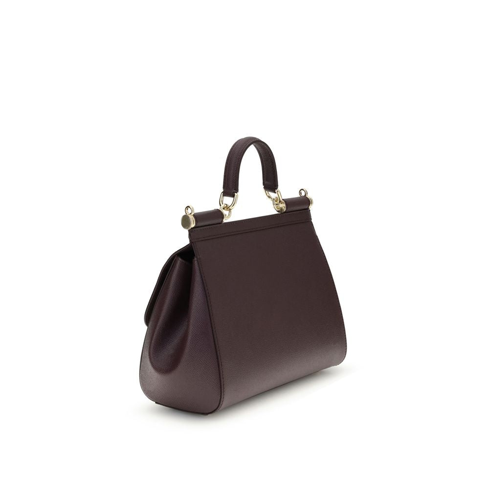 Bordeaux Calf Leather Bos Taurus Handbag