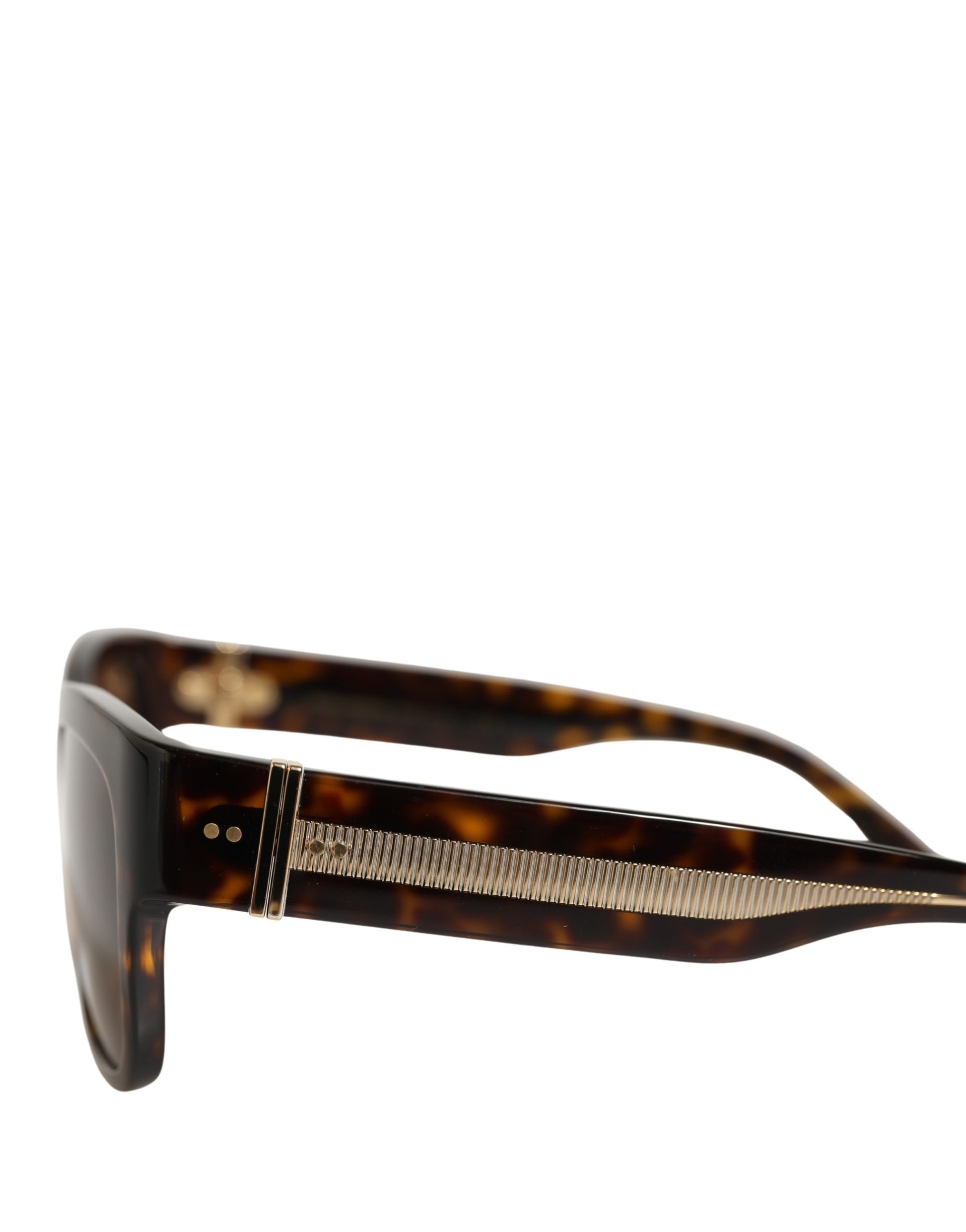 DG4390F Brown Acetate Frame Polarized Lenses Sunglasses