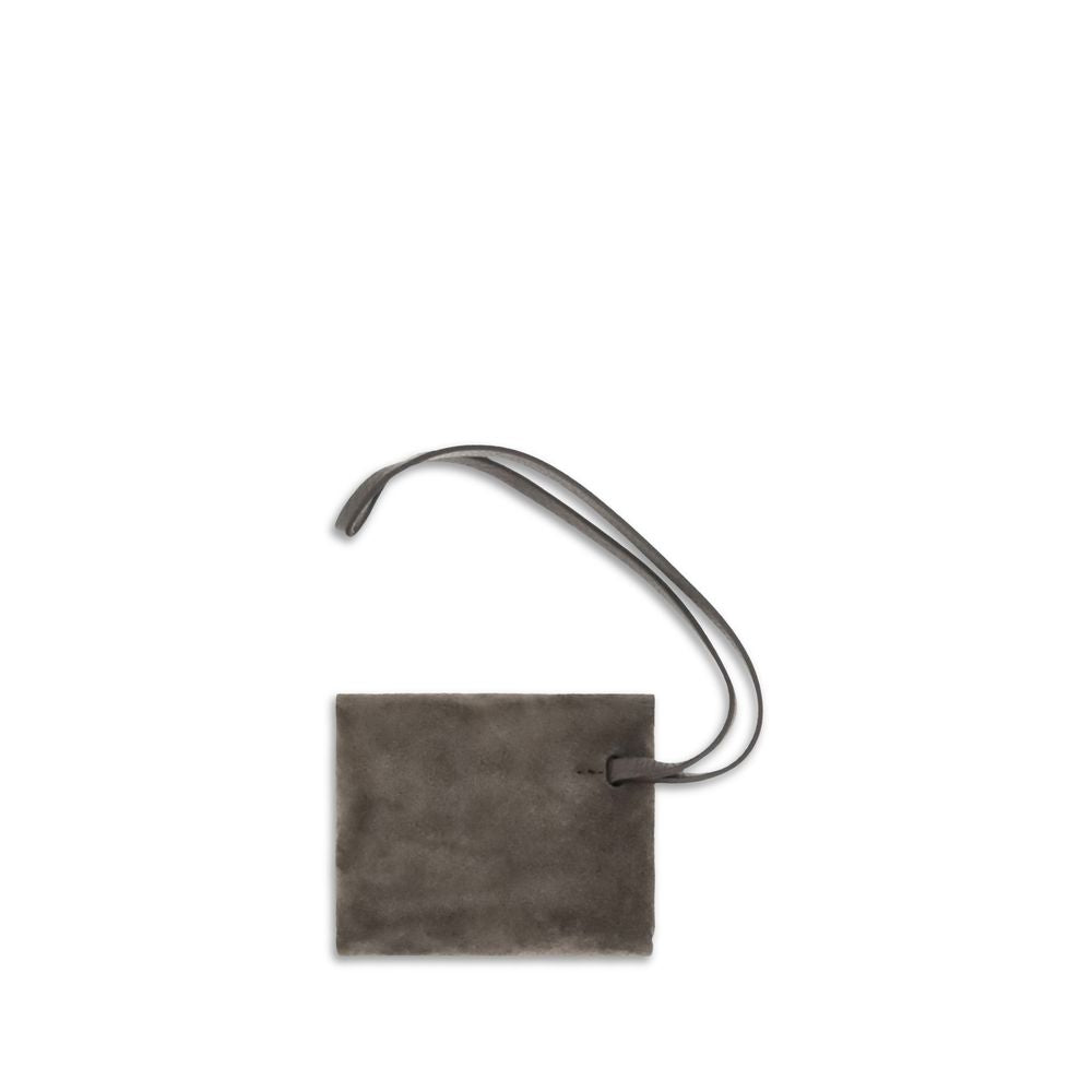 Brown Calf Leather Bos Taurus Keychain