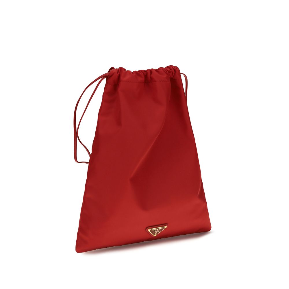 Red Polyamide Wallet