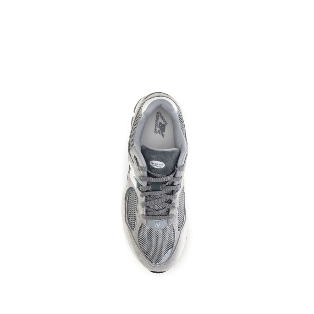 Gray Polyester Athletic Sneakers
