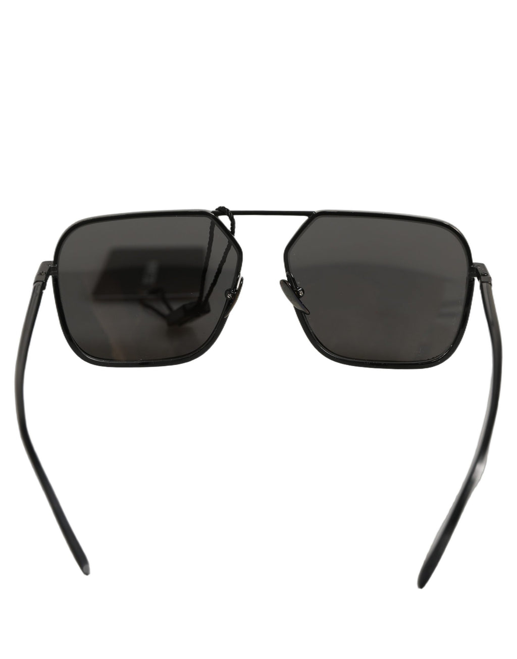 Black DG2193J Rectangular Metal Frame Eyewear Sunglasses