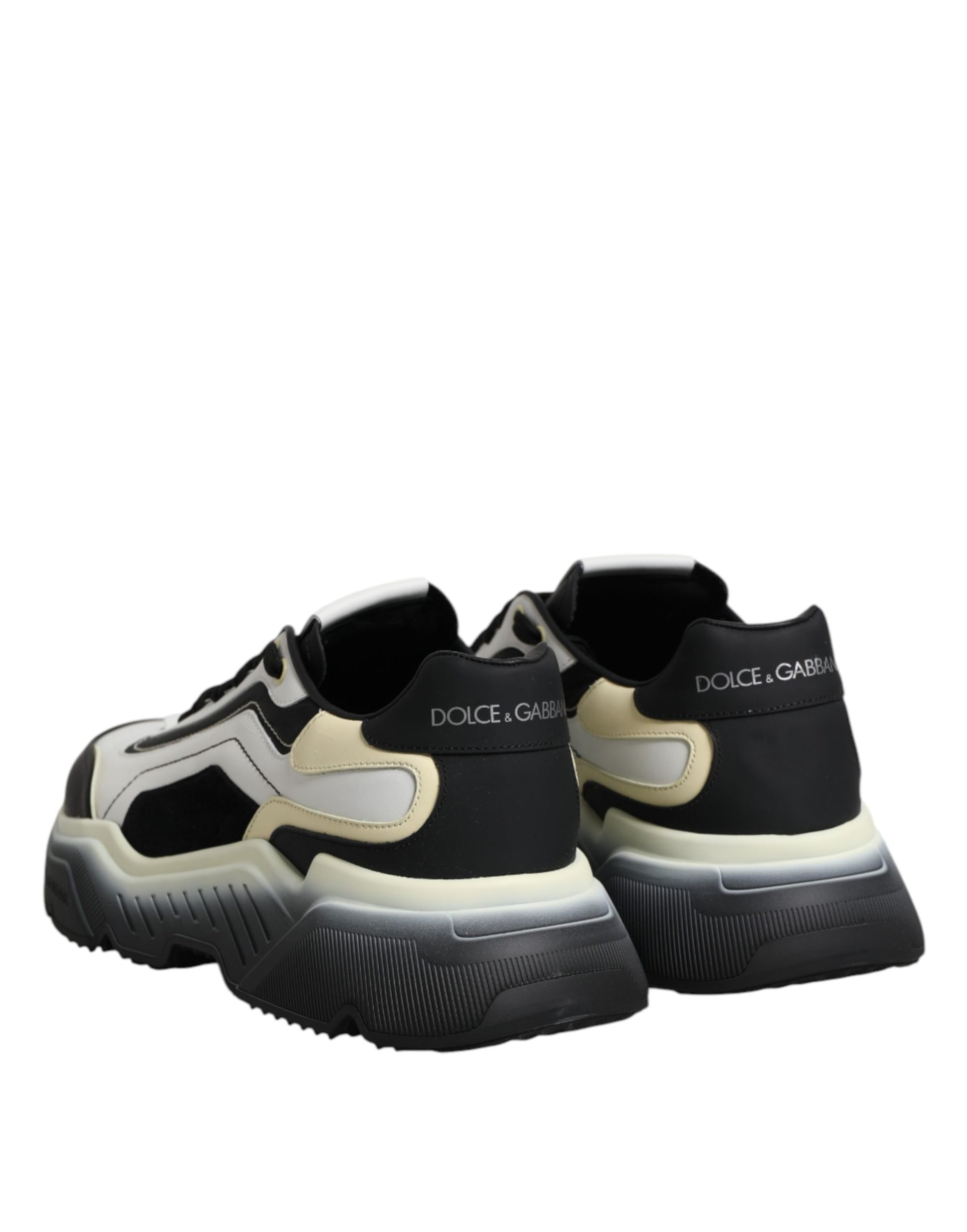 White Black Daymaster Two Tone Sneaker Shoes