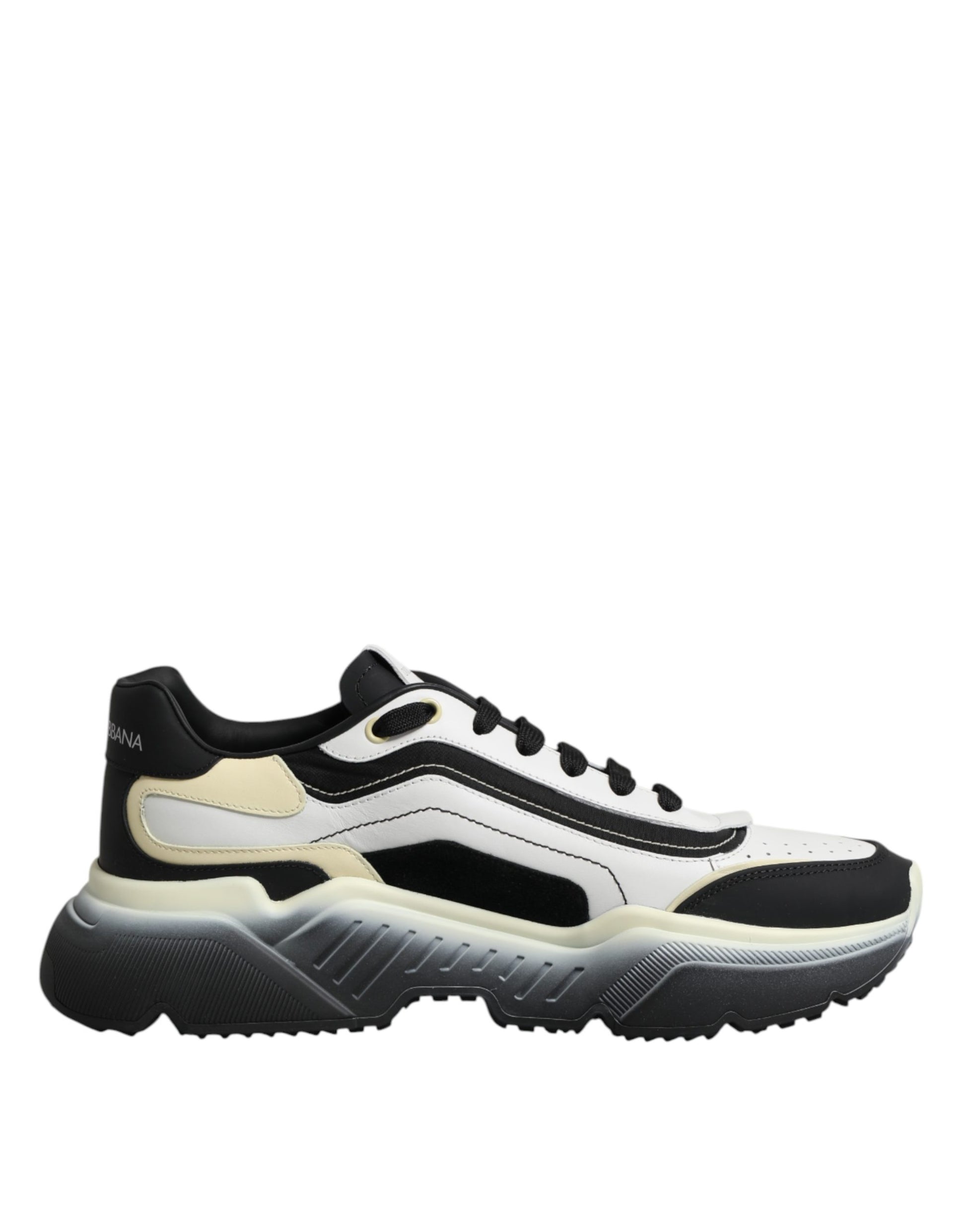 White Black Daymaster Two Tone Sneaker Shoes