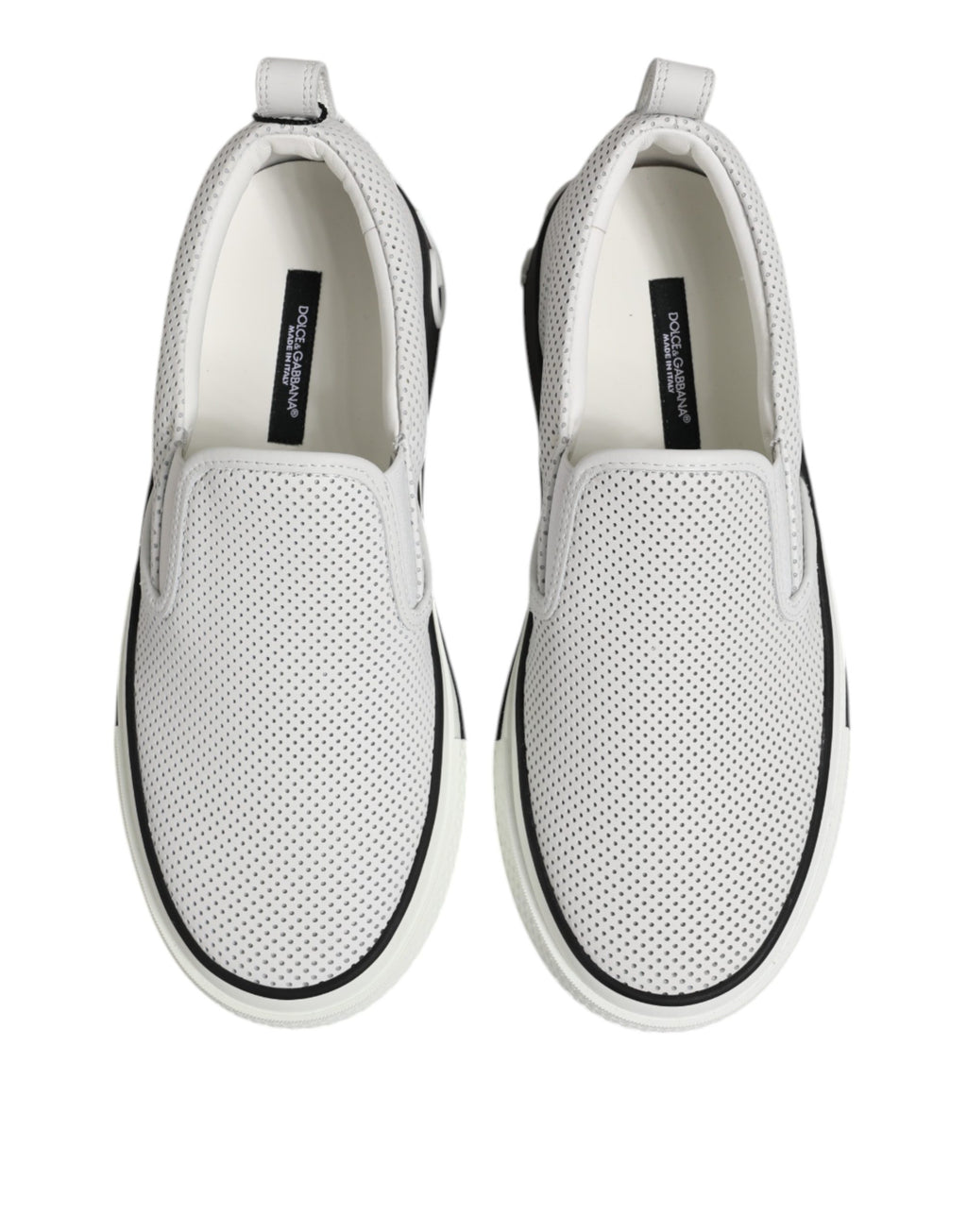 White Perforated Custom 2.Zero Sneakers Shoes