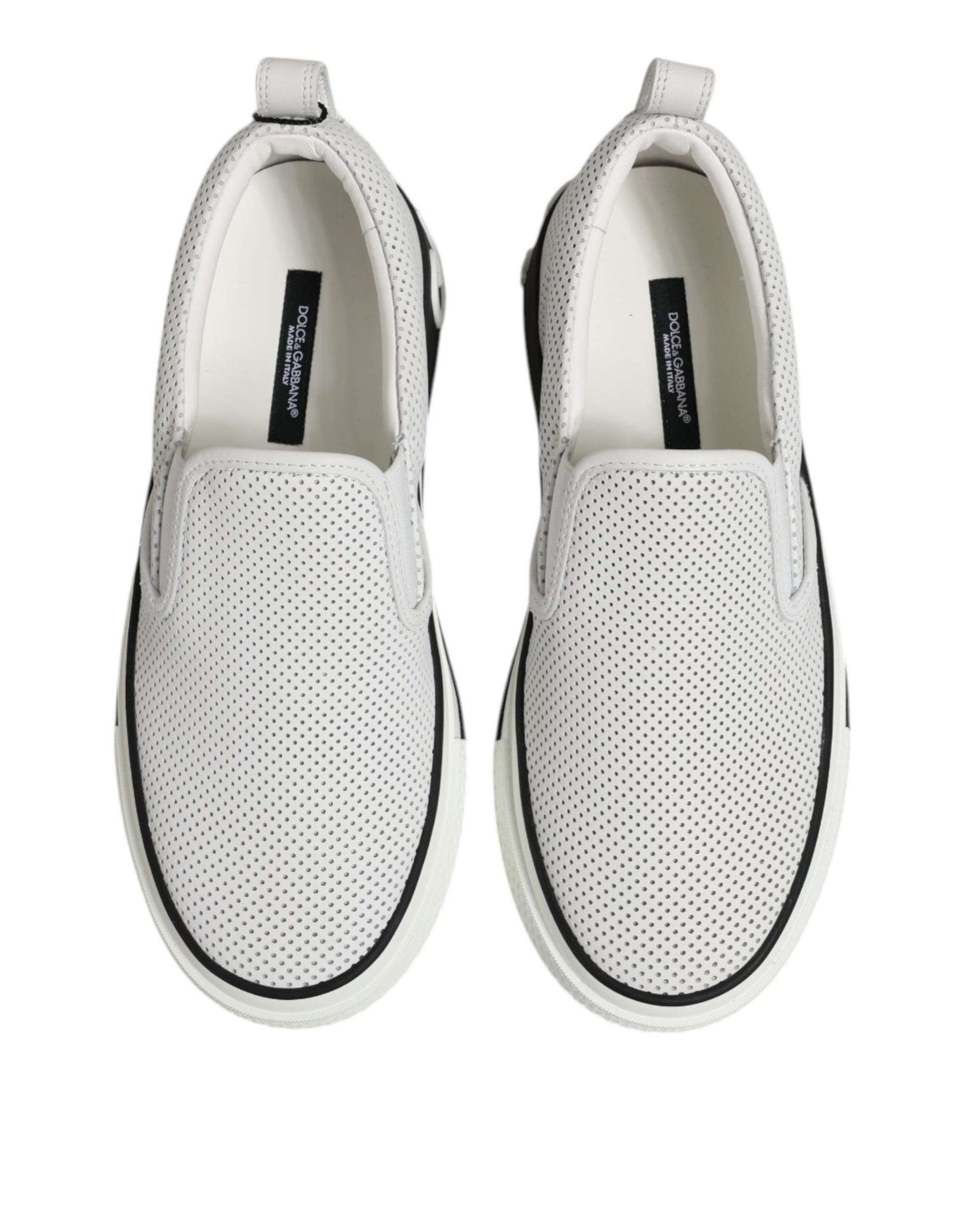 White Perforated Custom 2.Zero Sneakers Shoes