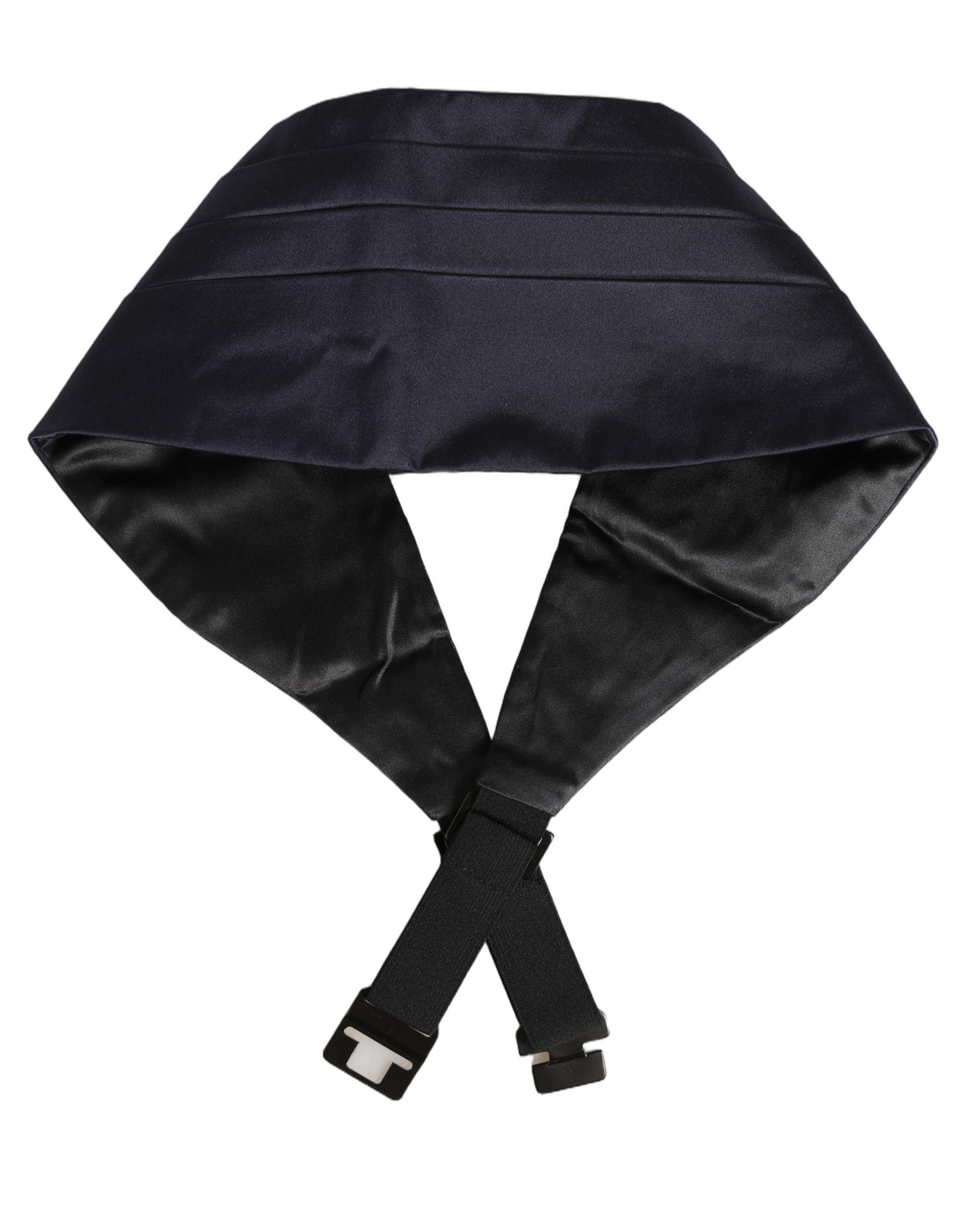 Dark Blue 100% Silk Belt Waist Cummerbund
