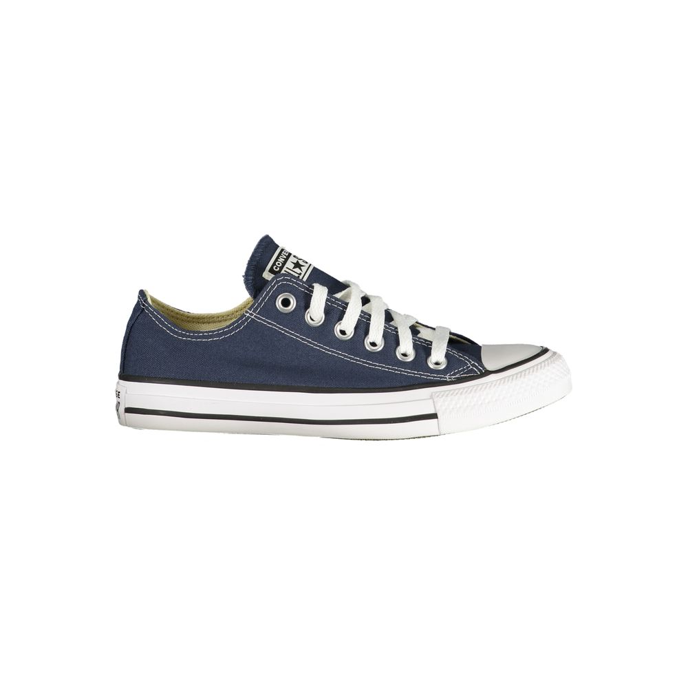 Blue Fabric Women Sneakers