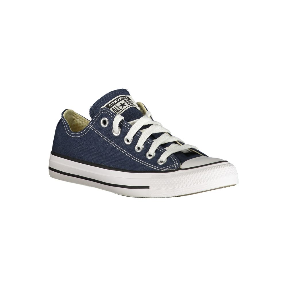 Blue Fabric Women Sneakers