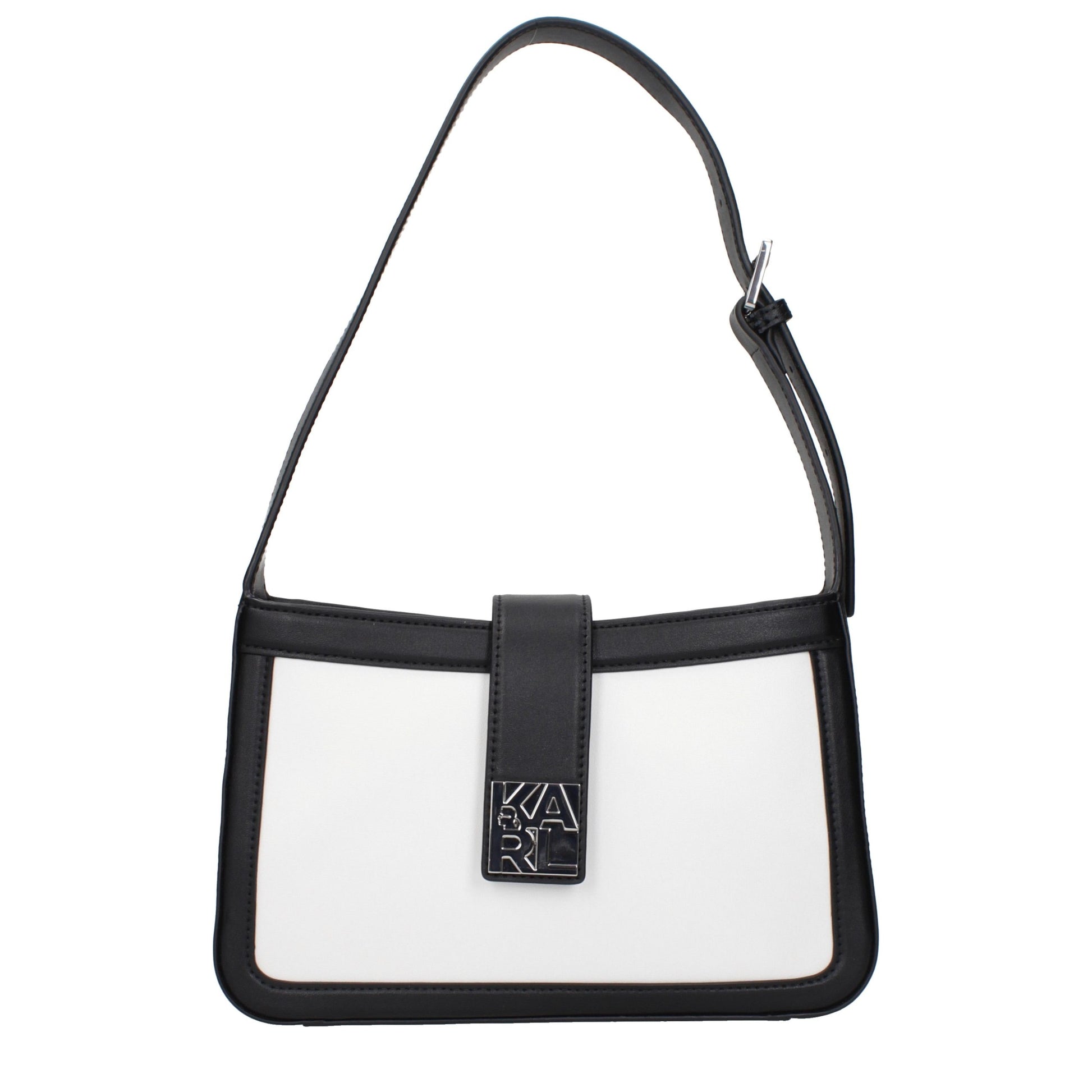 White Leather Shoulder Bag