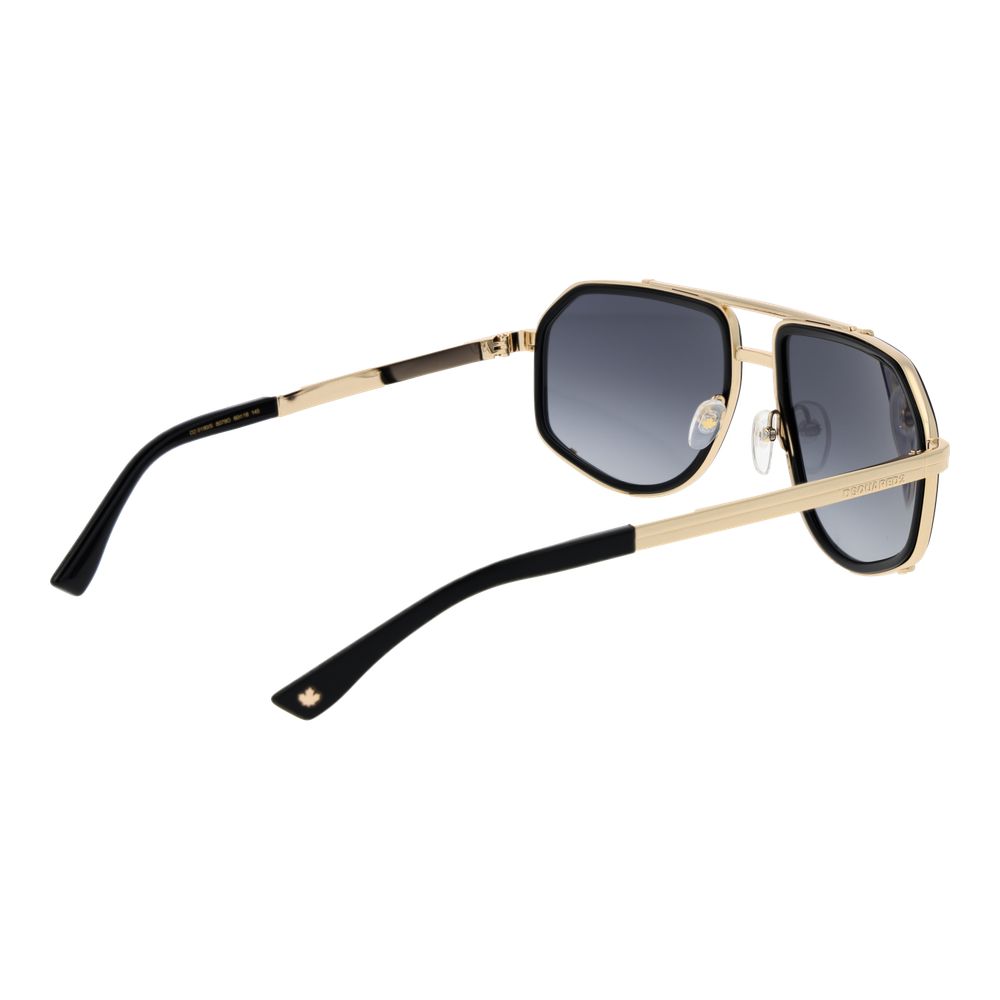 Black Metal Sunglasses