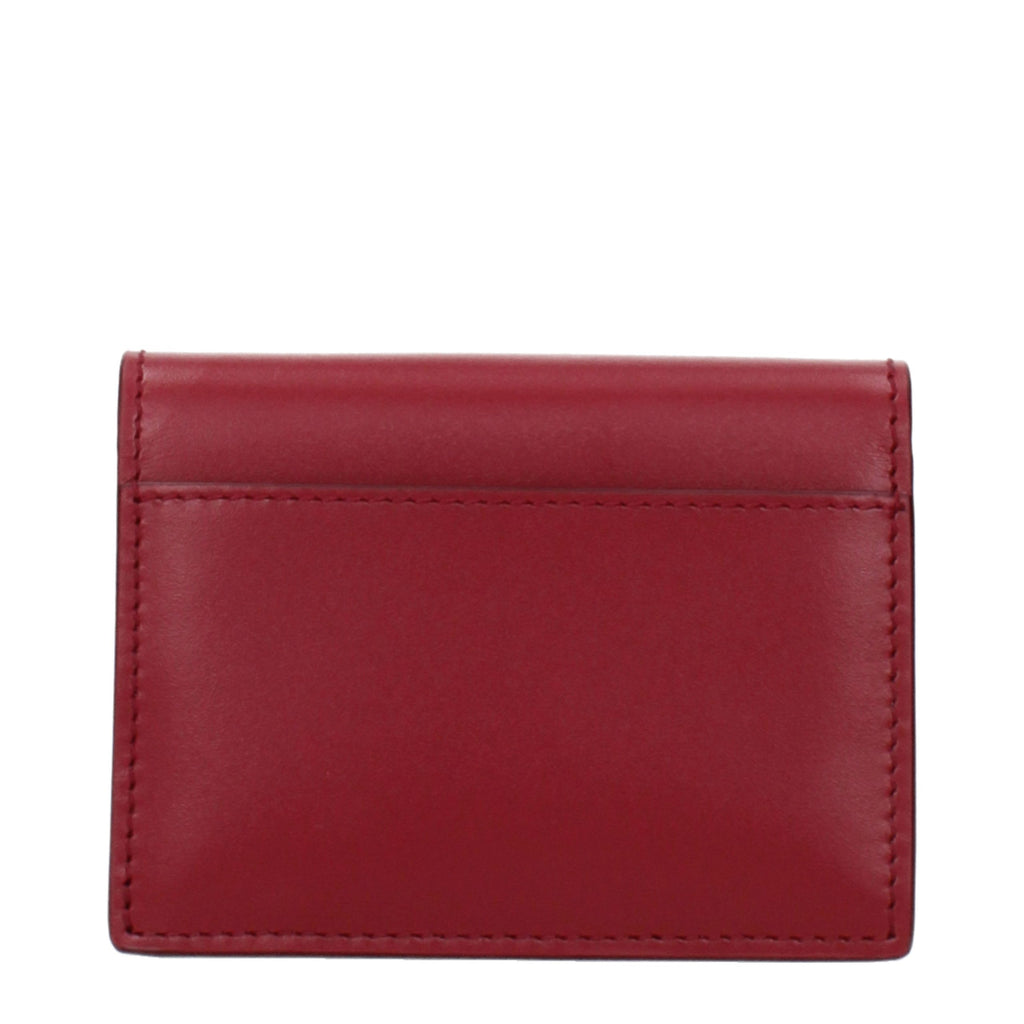 Pink Leather Cardholder
